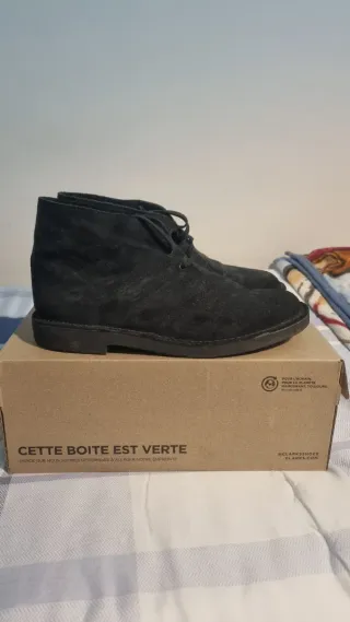 Stivaletti con lacci Clarks Bushacre 3 Neri