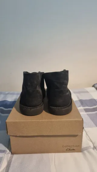 Stivaletti con lacci Clarks Bushacre 3 Neri