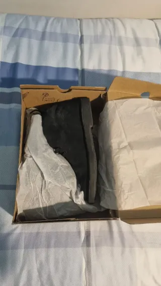 Stivaletti con lacci Clarks Bushacre 3 Neri