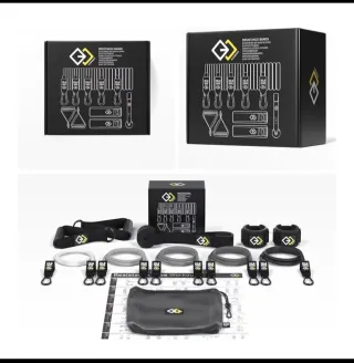 Set elastici palestra 5/10/15/20/25kg