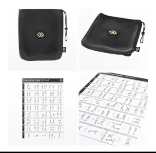 Set elastici palestra 5/10/15/20/25kg