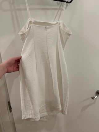 Vestido Mini Zara Blanco