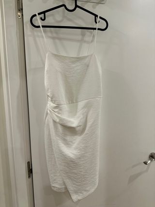 Vestido Mini Zara Blanco