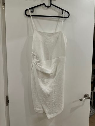 Vestido Mini Zara Blanco