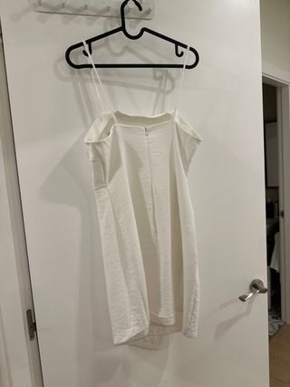 Vestido Mini Zara Blanco
