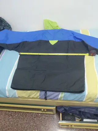 Cortavientos impermeable ciclismo con  capucha