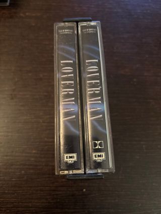Cinta Cassette LOVER MAN casete DOBLE CASSETTE