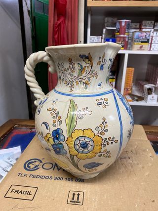 Jarra antigua Talavera Ruiz de Luna
