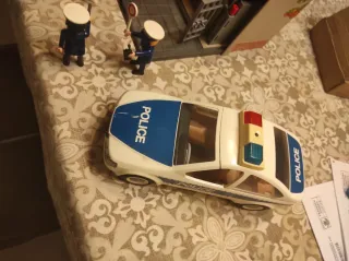 Comisaría Policía Playmobil con Coche y Playmobils