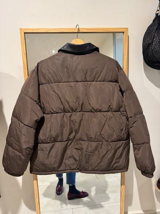 Chaqueta K-ZELL oversize marrón y negra