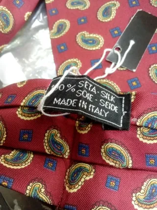 Ascot cravatta made in Italy