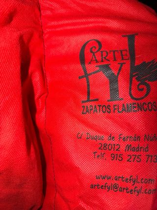 Zapatos Flamenco Artefyl Beige