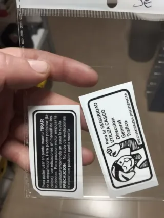 Pegatinas Derbi Variant + Instrucciones