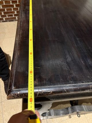 Mesa de despacho antigua