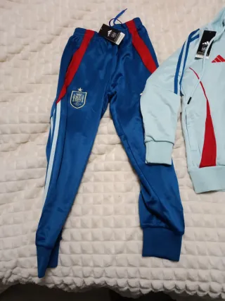 Chándal Adidas España Azul y Rojo
