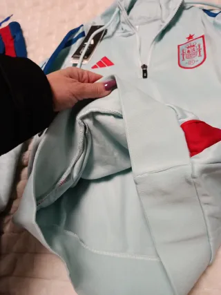 Chándal Adidas España Azul y Rojo