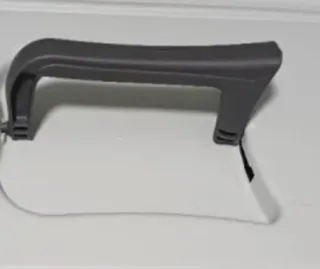 Transportín perro mediano gris y blanco 55x35x35cm