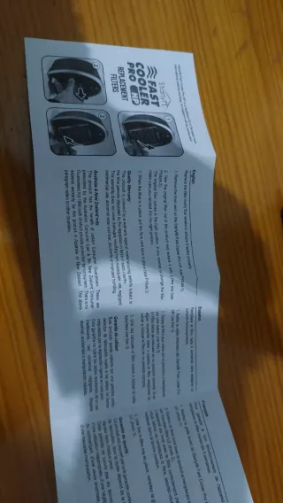 Filtro de repuesto para enfriador. hay 8 paquetes