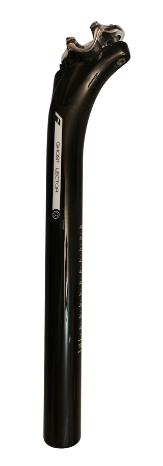 Tija Carbono 34.9 x 400mm + cierre tija tornillo