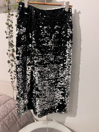 Falda lentejuelas Samsøe Samsøe