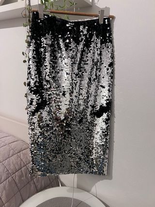 Falda lentejuelas Samsøe Samsøe