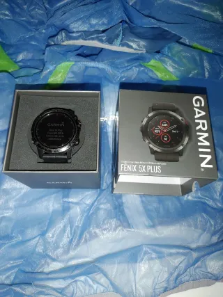 Garmin Fenix 5x Plus Sapphire Nero/Argento
