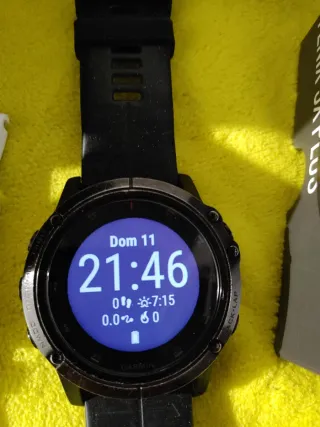 Garmin Fenix 5x Plus Sapphire Nero/Argento