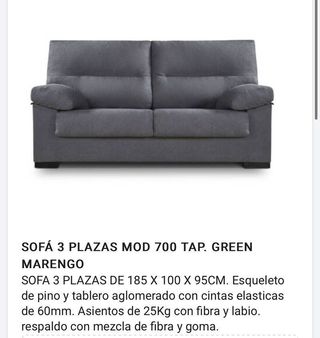 ✅SOFAS 2 y 3 plazas económicos