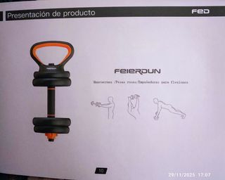 Xiaomi FED 40kg pesas ajustables nuevas