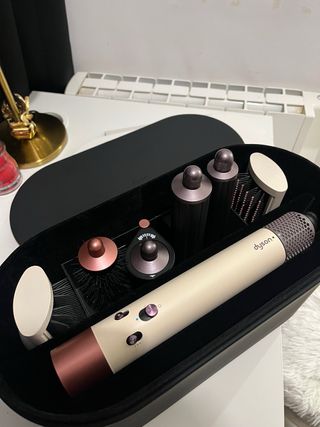 Moldeador Dyson Airwrap Long Rosa