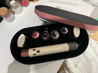 Moldeador Dyson Airwrap Long Rosa