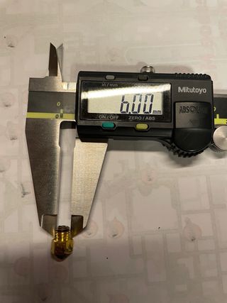 Boquilla Impresora 3D Ruby 0.8mm