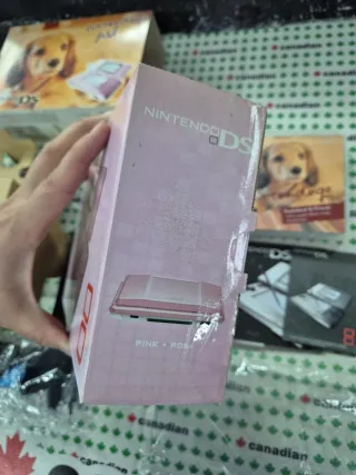 Nintendo DS Lite Rosa Nintendogs