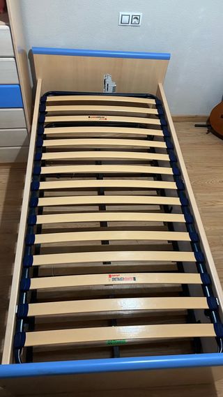 Mueble somier con nido y armario