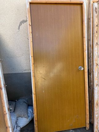 Puerta de madera