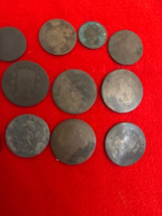 Lote de monedas antiguas