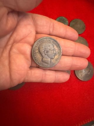 Lote de monedas antiguas