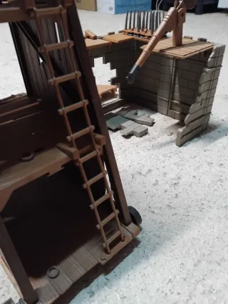 Piezas asalto castillo Playmobil medieval