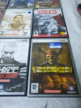 Lote 9 Videojuegos PC