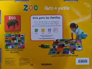Puzzle Gigante Infantil Zoo 20 Piezas