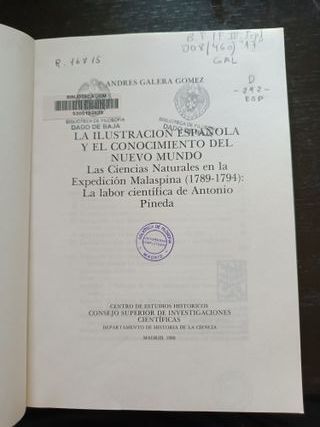 La Ilustración Española y el conocimiento del Nuev