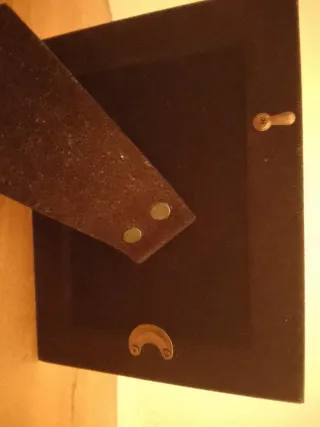 Cornice 17x13cm Oro Argento Metallo Vetro