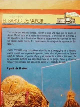 Libro Un aire que mata (El Barco de Vapor).