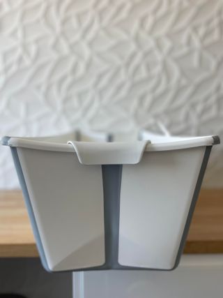 Bañera Stokke Flexi Bath blanca+hamaca, como nueva