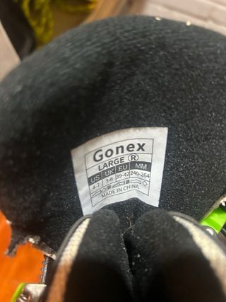 Patines Gonex talla 39-42con protecciones