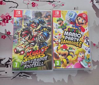 Mario Strikers y Super Mario Party Jamboree