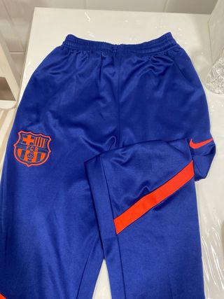 Conjunto Chándal Fútbol Nike FC Barcelona.