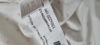 Funda nórdica Zara lunares rosas