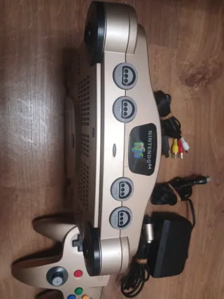 Nintendo 64 Gold Japonesa