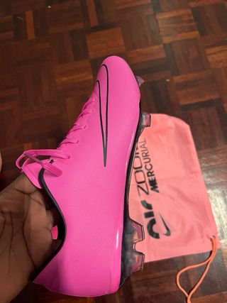 Chuteiras Nike Mercurial Vapor 12 Rosa OG